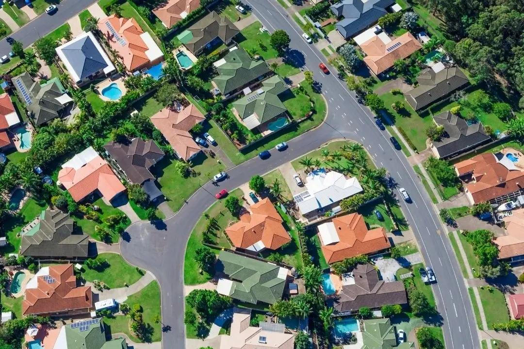 suburban houses