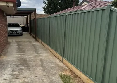 Melton Colorbond fencing
