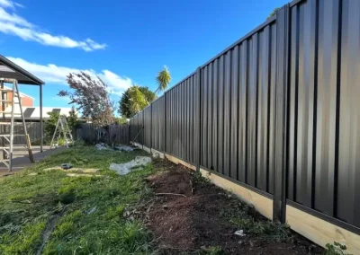 Colorbond fence installation Bacchus Marsh