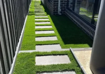 side path pavers and turd Melton